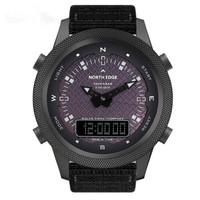 NORTH EDGE EVOQUE 1 Jam Tangan Pria Tenaga Matahari Strap Kanvas Original