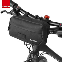SAHOO Tas Stang Depan Sepeda Multifungsi jadi Tas Pinggang Slingbag Slempang Handlebar Touring Bag Gravel Roadbike MTB