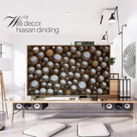 wall decor anyaman / home decor / hiasan dinding / model anyaman bambu