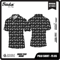 Baju Polo Shirt Golf Polyester Dry Fit CoolMax Birdie FS85
