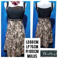 MIDI DRESS OL HITAM(BUKSUK)