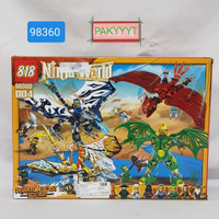 Mainan block brick 98630 motif ninja mainan brick susun mainan anak anak