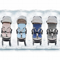 Babybee Stroller Cooling Pad Baby 75x35 Natural Latex Alas Stoler Bayi