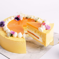 NSD62- Mango Bliss Birthday Cake