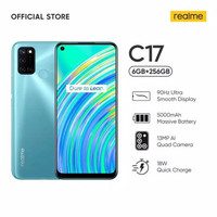 realme c17 6 256 second original produk full sett