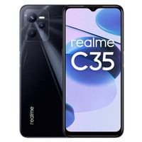 realme c35 4/128gb second original produk full set