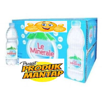Le Minerale Air Mineral 600ml (1 dus isi 24 botol)
