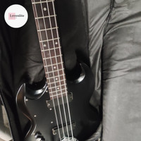 Gibson SG Custom Left Handed Bass Black Doff (Preloved)