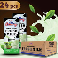 1 dus isi 24 susu cimory 250ml matcha