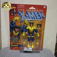 marvel legenda wolverine blue yellow action figure xmen uncanny x men