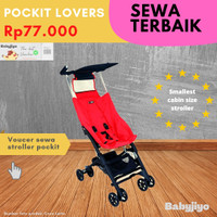 Stroller pockit dan minima (voucer sewa)