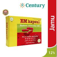 Em Kapsul 12 Kapsul / Nyeri Haid / Mentruasi / Haid / Herbal