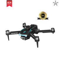Drone F169 fotografi udara definisi tinggi, Motor brushless aliran optik penghindar Remote Control empat sumbu pesawat