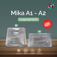 Mika Plastik Kue Jumbo A1 A2 / Kotak Makanan Besar / Box Bolu Eceran - Produk Lebih Hemat