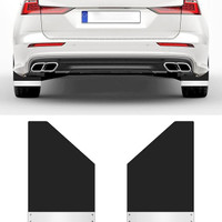 2Pcs Mud Flaps CarFlexible Car Fender Protector Splash Guards With