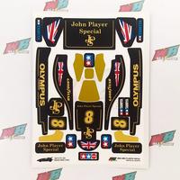 Stiker Astute - John Player Special - Body Hitam - Vinnyl Lam. Glossy