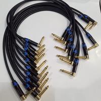 kabel jumper efek gitar 40 cm Mogami 2524 aztec gold plated