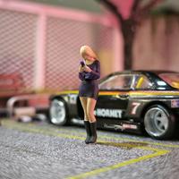 HG Figure "Violet" Skala 1/64 Diorama Miniatur PAINTED Aksesoris Diecast - S3D