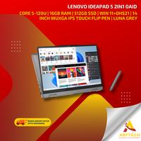 LENOVO IDEAPAD 5 2IN1 0AID INTEL CORE 5-120U/16GB/512GB/W11+OHS21/14"WUXGA IPS