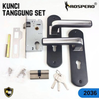 PROSPERO Kunci Handle / Gagang Pintu Tanggung Minimalist Stainless