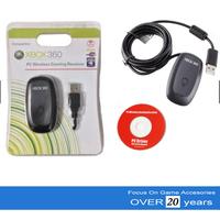 Receiver Stik Stick Xbox 360 Wireless Gaming Dongle For PC Windows