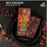 CAU CHOCOLATES - Organic Dark Chocolate Couverture 80% - 70 gr