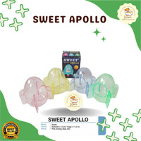 Sweet Apollo Tempat Mandi Pasir Hamster Mainan Rumah Hewan