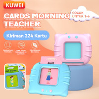 Mainan Edukasi Flash Card Anak Alat Bantu pengenalan Bersuara Early Education