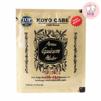 Koyo cabe sachet ,koyo ampuh koyo pinggang koyo panas hangat cocok untuk pinggang, koyo pinggul