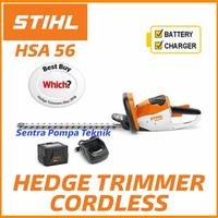 Stihl HSA 56 Hedge Trimmer Cordless Mesin pangkas pagar/tanaman 1SET