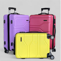 Koper 20 Inch Polo Koper Kabin 808 20" 24" Inch Bahan Fiber Koper Bagasi Koper Travel Koper Umroh 4 Roda 360 Derajat Bahan Fiber ABS Murah Berkualitas