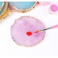 MJ NAILART STONE PALLETE LEM EYELASH EXTENSION/ PALLETE KUKU MARBLE /