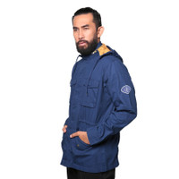 Jaket Eiger 910003552 Navy Jaket Katun Outwear Jacket Hiking Oudoor
