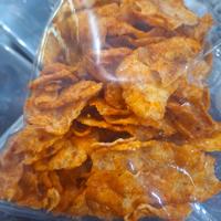 Emping pedas manis gula putih , asli Aceh