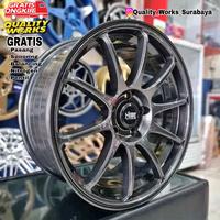 Velg Modifikasi Mobil Honda WRV HRV Ring 18 Velg Hsr Wheel Indy Boroko