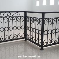 pagar balkon tempa jogja