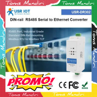 DIN RAIL RS485 TO Ethernet Converter Modbus Gateway USR-DR302