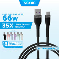 ACMIC UNILINE Cable Original Kabel Data Fast Charging A to Type C 66 W