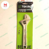 READY STOCK Kunci Inggris TEKIRO 8" -TEKIRO Adjustable Wrench - Kunci