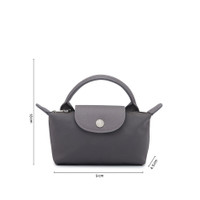 NEW ORI Gino Dark Grey Jelly Bunny Bag