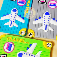 Luggage Tag Gantungan Label Koper Karet Travel Pesawat