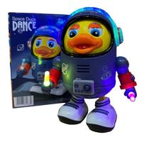 Mainan anak space duck dance bebek luar angkasa joget musik