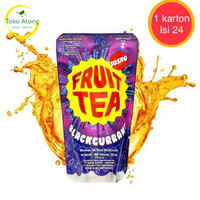 ''Terlaris" Fruit Tea Pouch Rasa Blackcurrant (1 Karton Isi 24 Pouch)