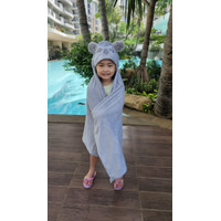 Babybee Handuk Mandi Bayi Topi Hoodie Towel Renang Anak Hypoallergenic