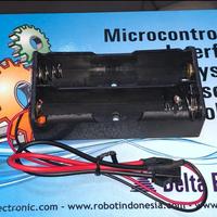 Battery holder 18650 isi 2 + 2 pin JST Socket