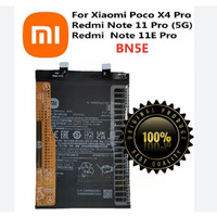 Baterai Xiaomi Poco X4 Pro Redmi Note 11 Pro 5G Redmi Note 11E Pro Model BN5E Original
