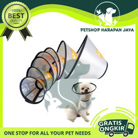 Corong Penutup - Collar Pelindung Leher Anjing Kucing Kelinci - NO 8