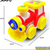 mainan kendaraan tarik mainan edukasi anak pull the rops mainan tarik maju tanpa baterai