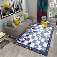 International chess flying chess carpet Kid Play games Mat Child size 120x160cm