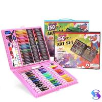 SUPER PROMO OIL PASTEL CRAYON 150 MACAM WARNA SET KOPER 150 IN 1 COCOK UNTUK WARNA SET-SUNING MALL
